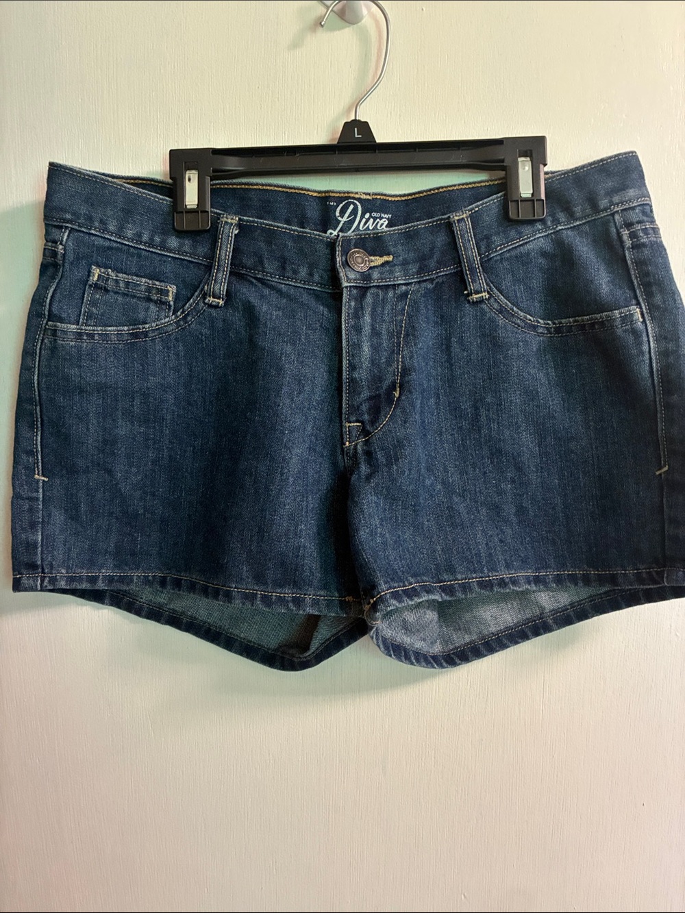 Old Navy Dark Blue Denim Jean Shorts